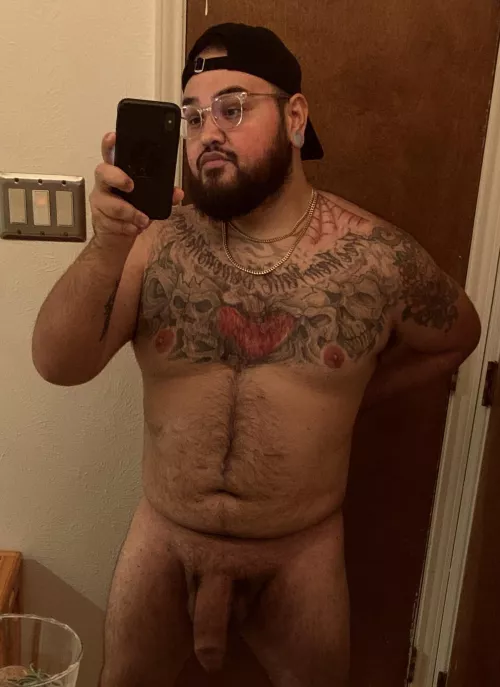 Hope y’all can appreciate a full body nude from ur boy 🤪 by horny4dopamine