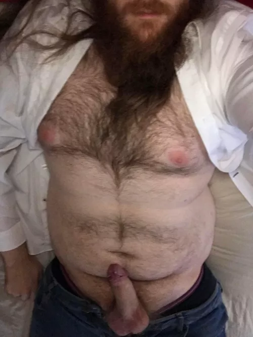 Hope you don’t mind a bit of fuzzy tummy with your beards and boners by Fuzzy_Wuzzy666