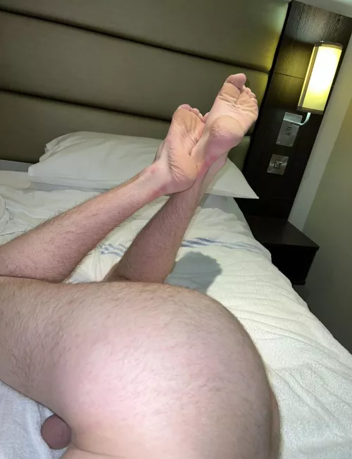 Hope you enjoy my 20 year old soles. Would you like to worship them? by Overall_Doughnut_633
