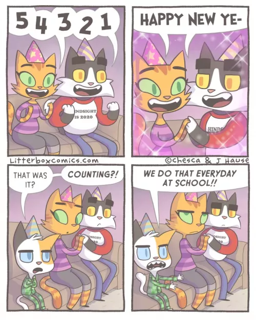 Hope you enjoyed the countdown! (Comic by u/LitterboxComics) by TBTabby