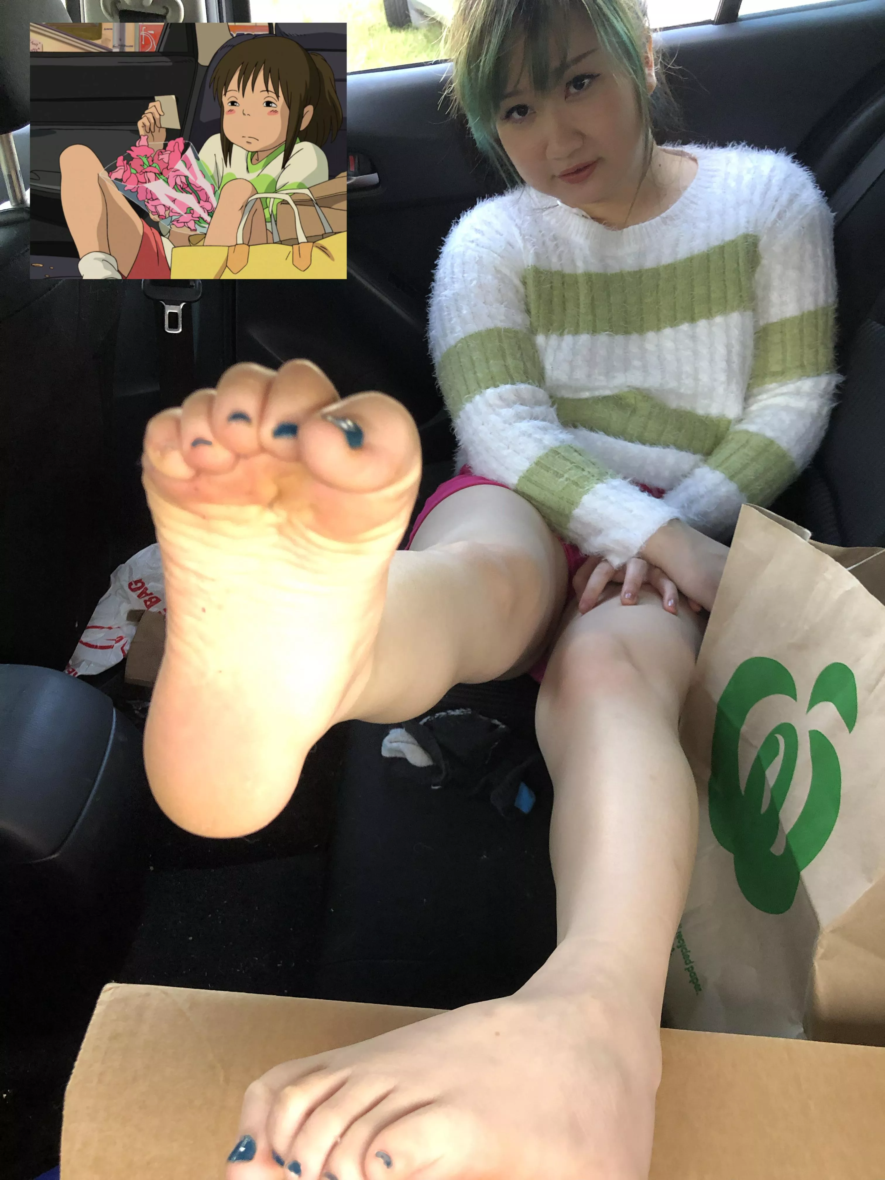 Hope you like anime girl feet’s? posted by hoesomeslut