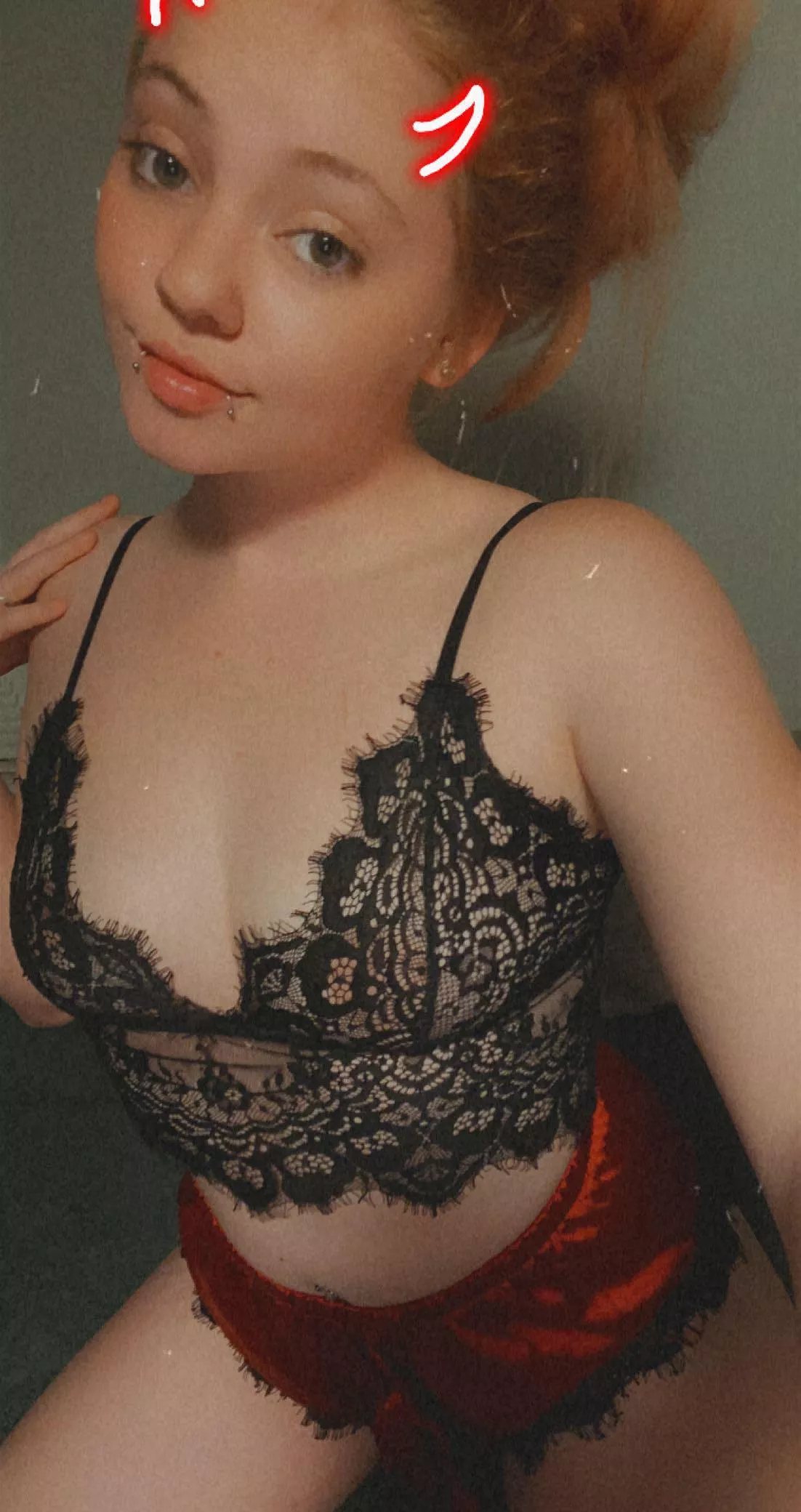 Hope you’re having a great night 🖤❤️ posted by xsaydesx