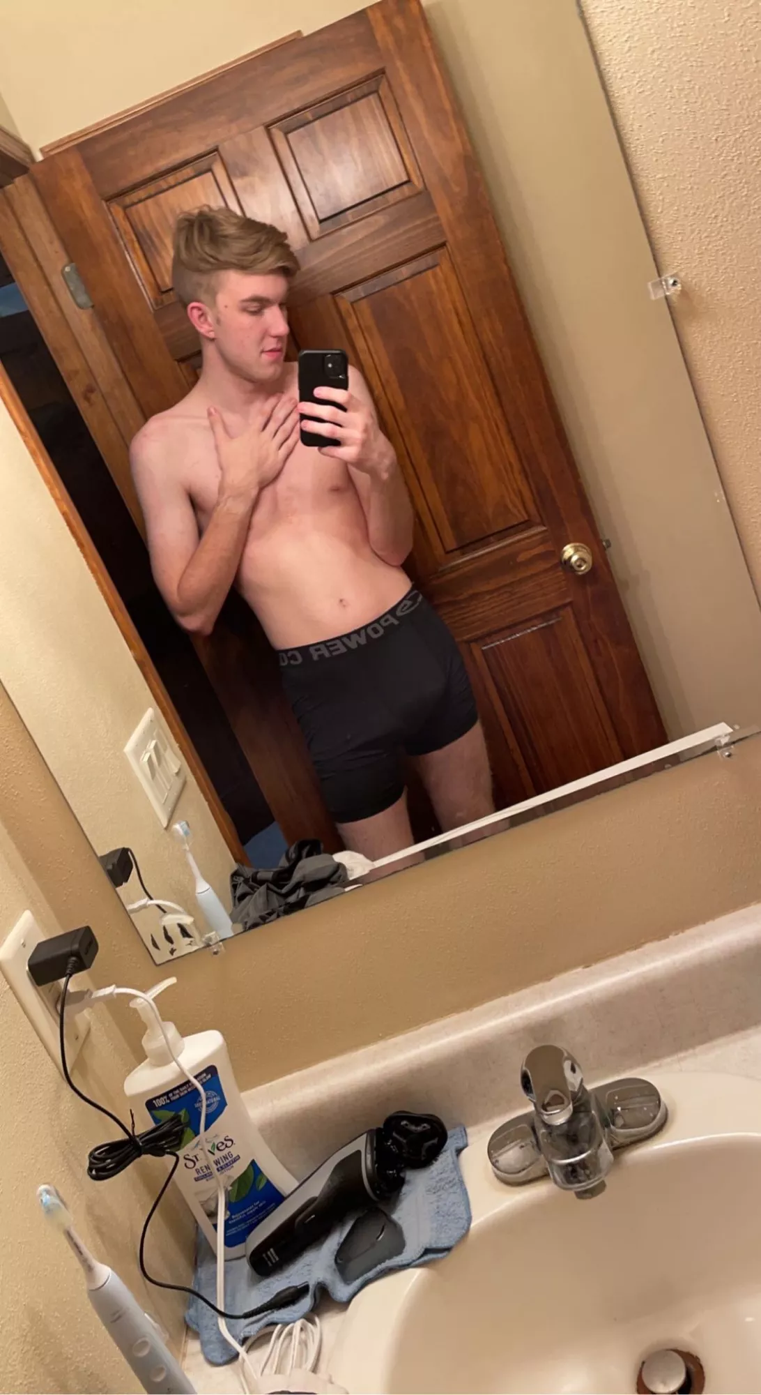 Hopefully compression shorts count posted by PupPhil6090