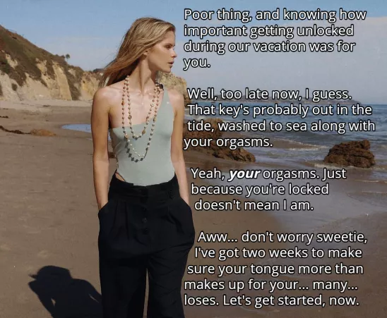 Hopes Washed Away [Chastity] [Denial] [Femdom] by RabidHounds