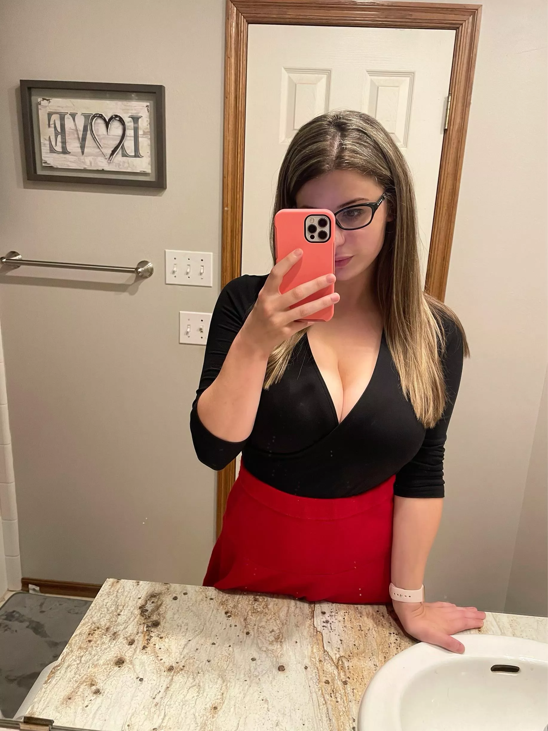 Hoping my students aren’t too distracted today 😏 posted by Victoriaskyxoxo