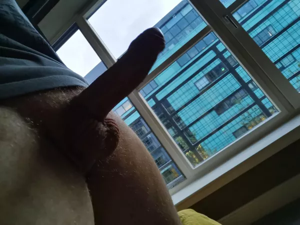 Hoping someone in the offices can see into my apartment right now (46) by justlittleoldme00