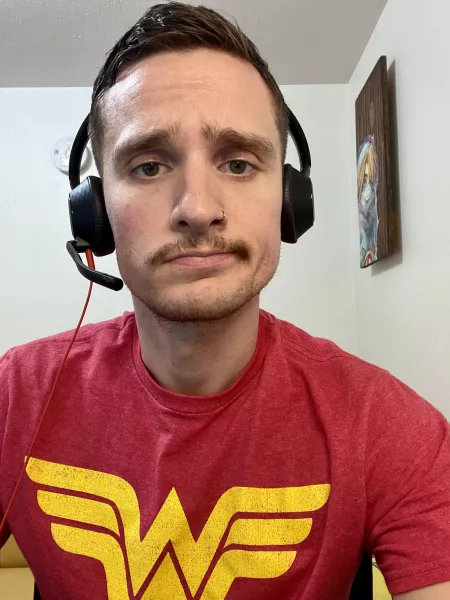 Hoping Wonder Woman gives me the strength to make it through all my conference calls. Happy Monday y’all. by PKMNTRNRDADDY