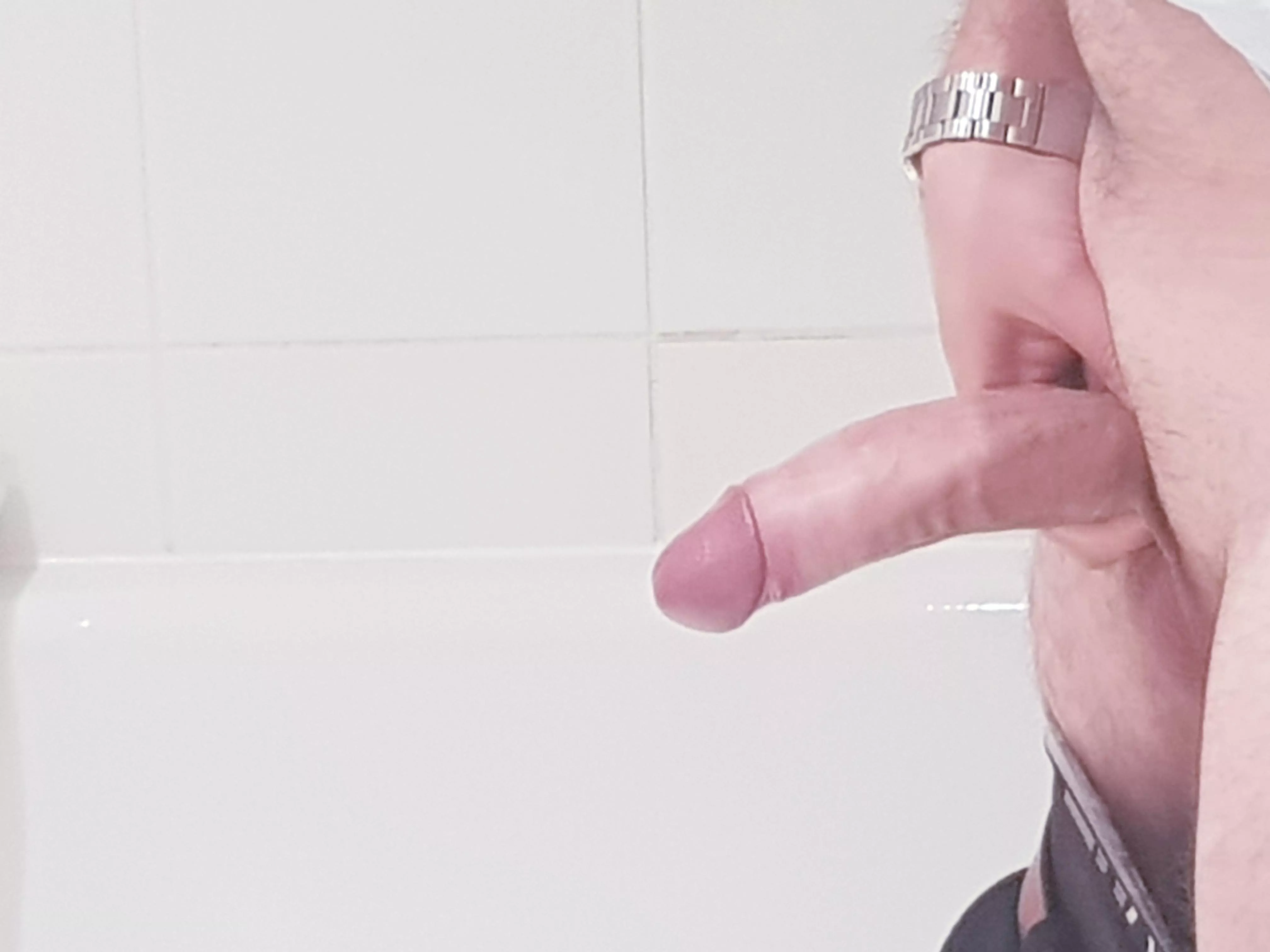 Horny and almost getting caught in the office bathroom posted by Razvaniam