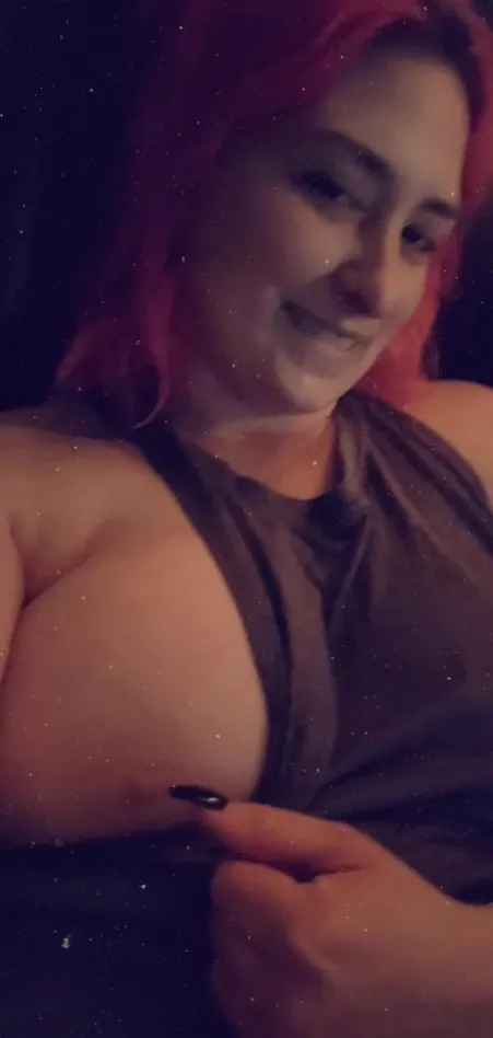 Horny and drunk at the bar by Buxombrat69