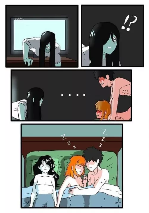 Horny ghost by JealousToe0