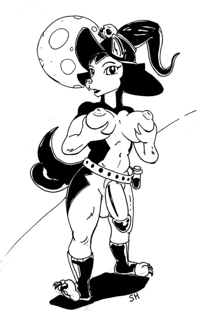 Horny Moon [I] (Spoogiehowl) posted by spoogiehowl