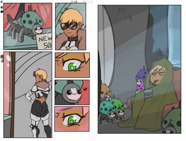 Horny tank empty. Have something wholesome in these trying times while you wait. (By me/ DSDirty) by [deleted]