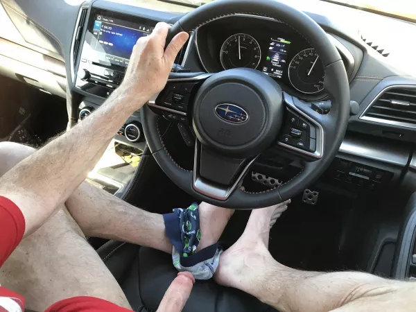 Hot and horny in the car. by Jacklikesdick