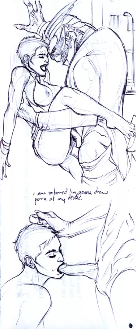 Hot garrus x femshep by Queensimia/reginaprimata by LawrenceCatNeedsHelp