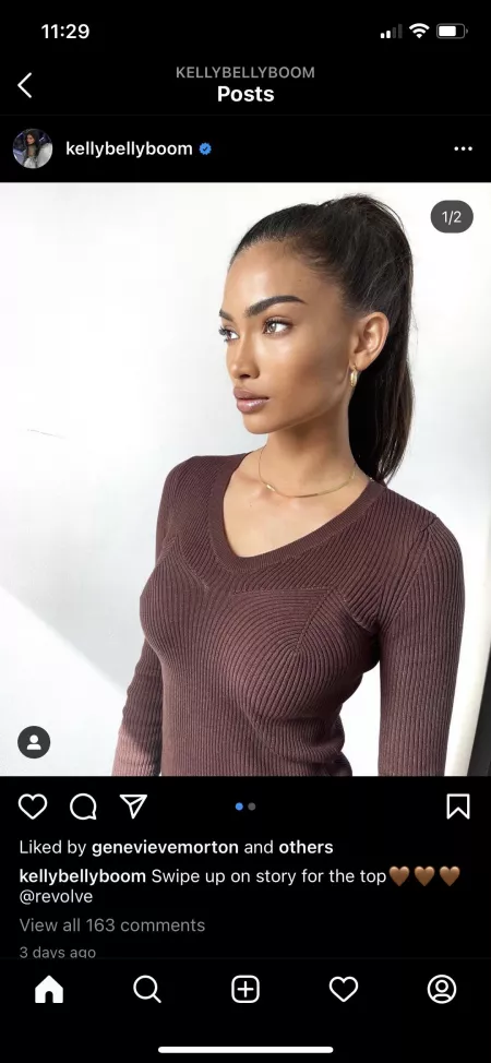 Hot girl with huge tits in a sexy right sweater by larrythestick