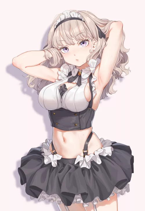 Hot Looking Maid by mirairyuuki