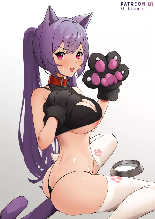Hot neko by Jacrispy_Tenders