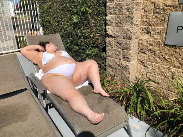 Hot sun, even hotter BBW by SweetGeorgiaRose