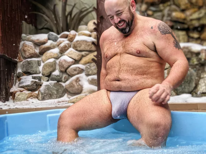 Hot tub jockstrap party, anyone?