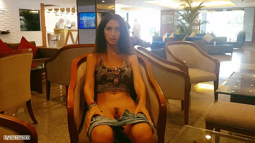 Hotel lobby in Paris! by sweetbuttockss