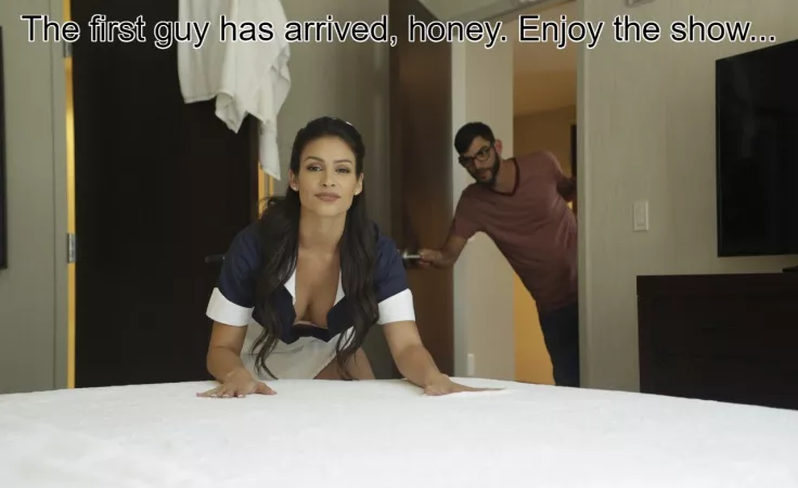 Hotel room fun by jolliesoff