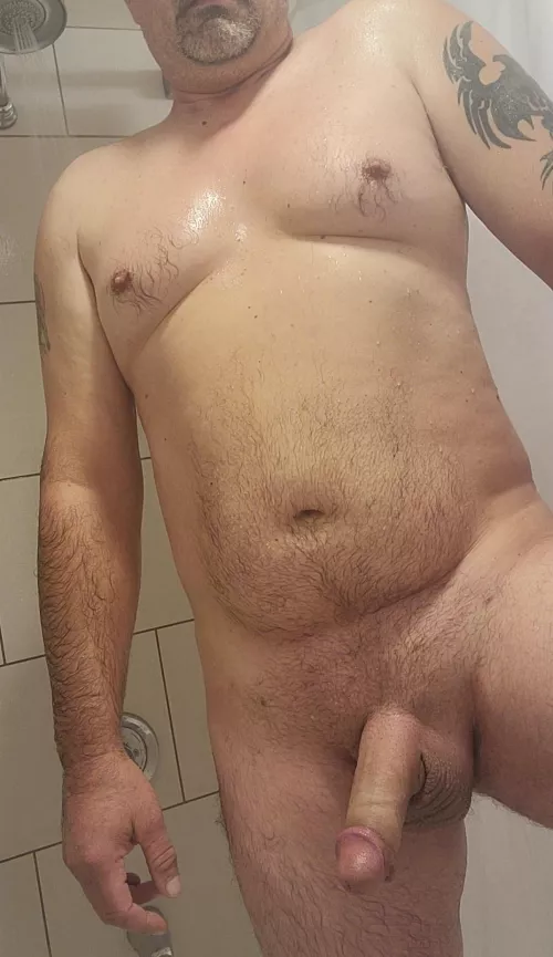 Hotel shower fun while the wife sleeps (49) by Significant_Size720