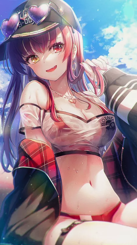 Houshou Marine [Hololive] by xSaviour_N