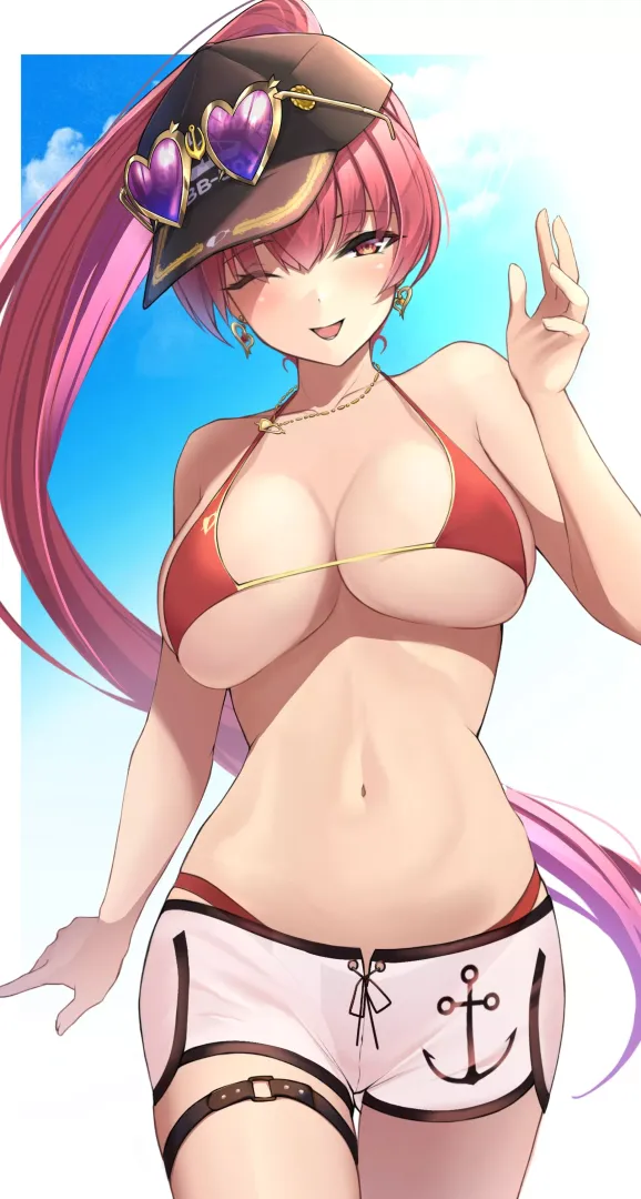 Houshou Marine posted by UnseeableQuestions