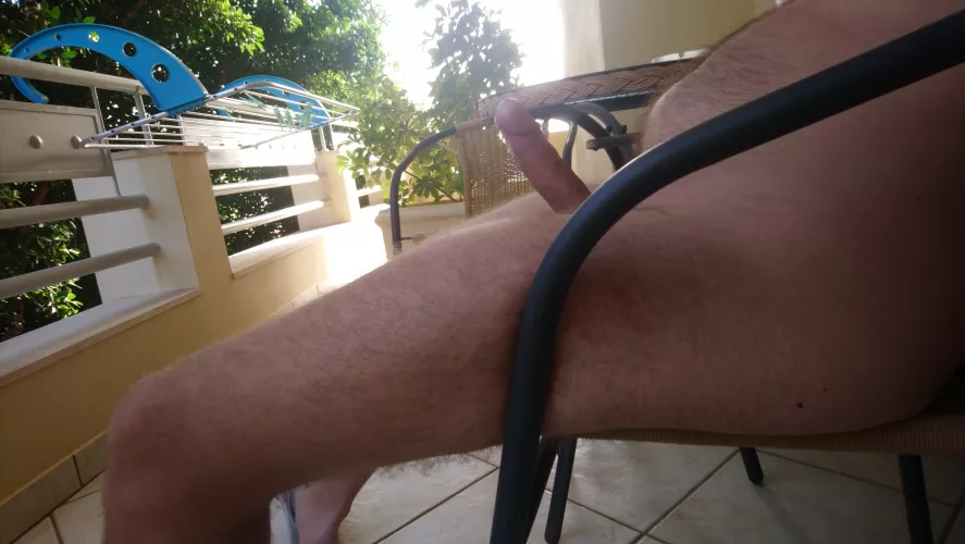 How about some breakfast at the balcony? by Kcocthrow