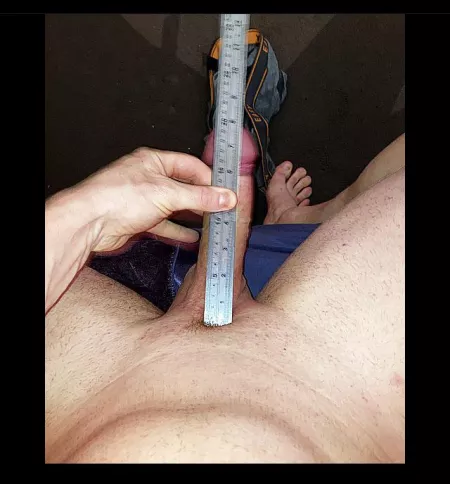 How big is my cock need help what would u say by bigDBigD00