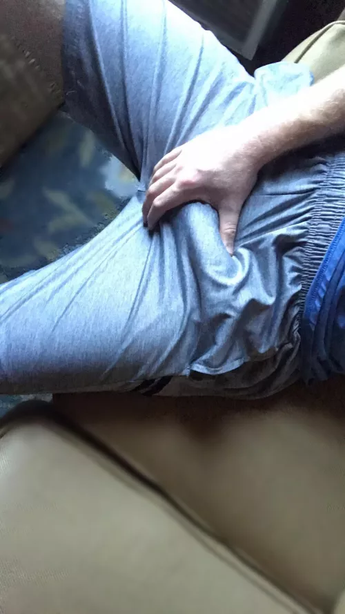 How can I go out when you can see it through the compression shorts? by stankyshambo