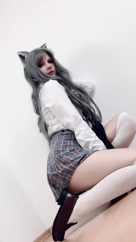 How can this catgirl spice up your night? by x_nori_