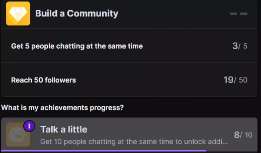 How could I possibly have 8 people chatting at once without unlocking the 5 people achievement? by zoomiedoolie