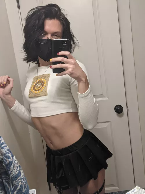 How cute do I look for femboy Friday? by JazzzBerrry