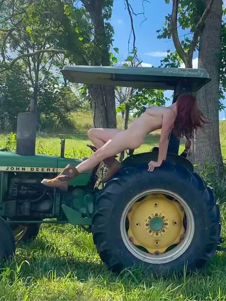 How did the farmer find his wife? He tractor down.☺️👩‍🌾 by makingbeauty