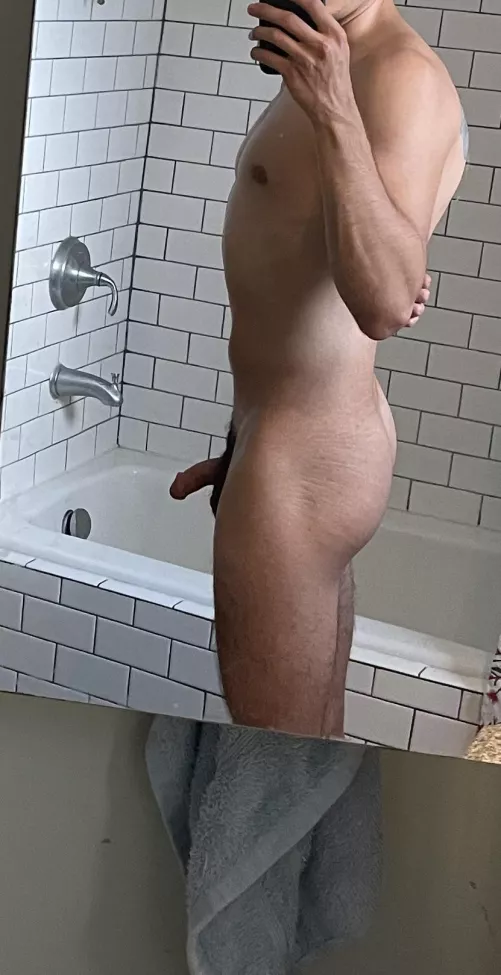 How do I look from the side? by fitnessfan1212