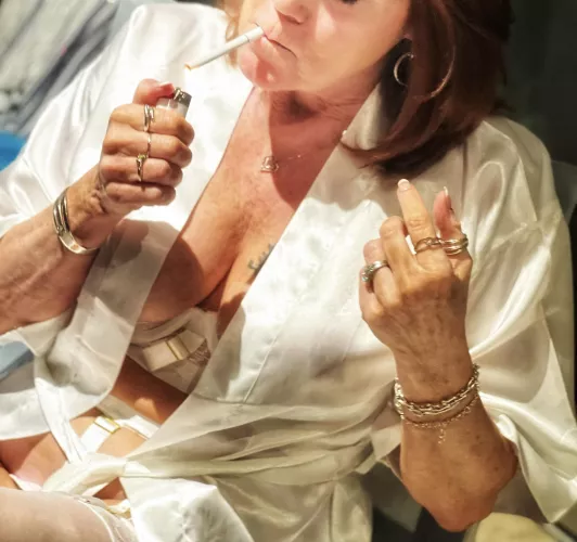 How do I look in white? by thefoxyhotwife