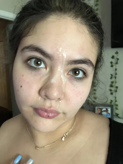 How do I look with cum on my face? 😜 by throwawayforporn150-