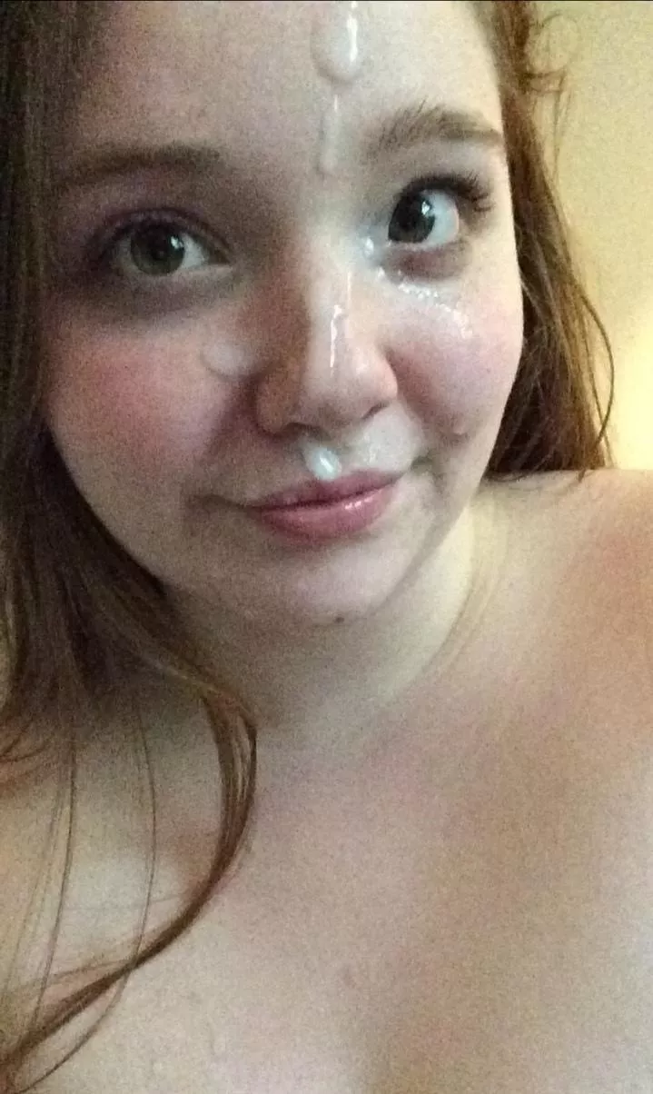 How do I look with some cream on my face? posted by mrsthickness69