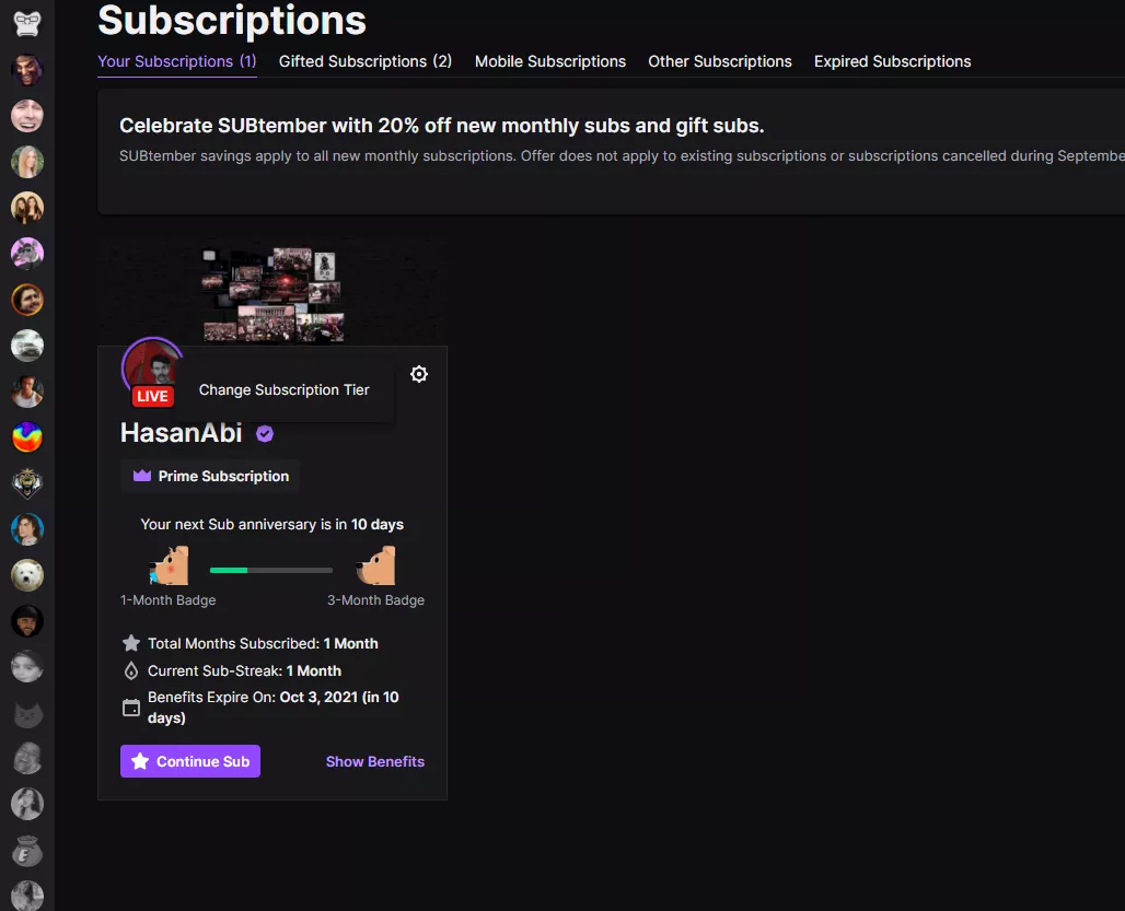 How do I unsubscribe from a streamer that I used my twitch prime on? It doesn't give me the option to end monthly renewals posted by SnooKiwis2300