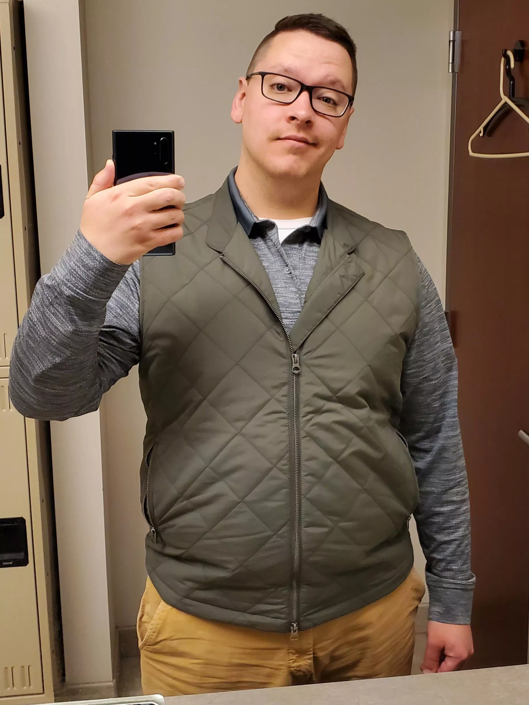 How do we feel about vests? 🥺 my self esteem has been pretty low since my breakup. Please be kind 😓 posted by UnCivilEngineer116