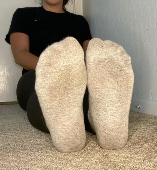 How do you like my grey socks?