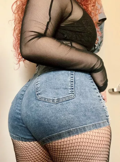 how do you like my jean shorts? by babylainey1