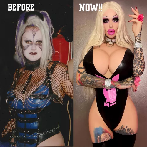 ..how do you like the results of my bimbofication? by KittyInkBimbodoll