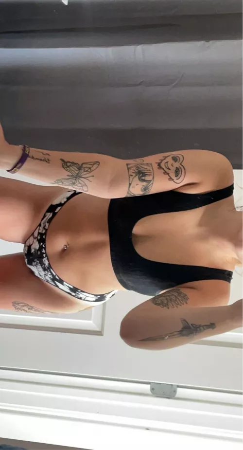 How do you like the tattoos on my pale skin? 😝 by TaZzforinm