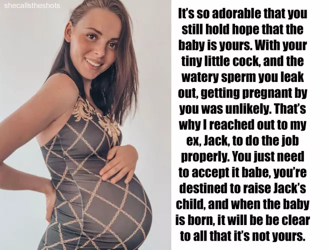 How does it feel, knowing that your family and friends will all know your inadequacies as a man? by shecallstheshots