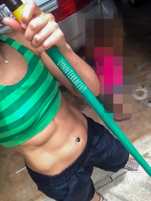 How I do yard work at 45. by LynnTerrace69