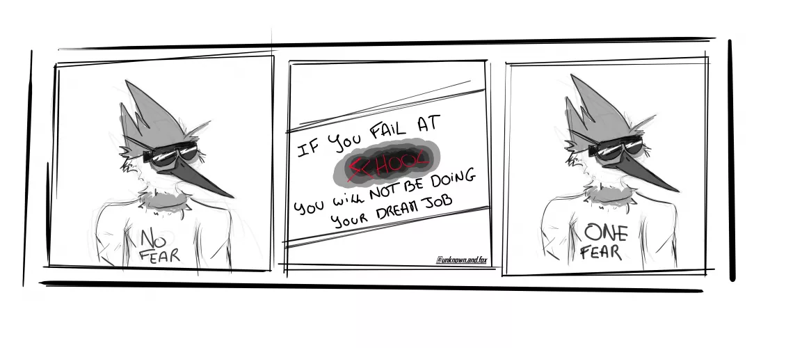 How I feel as a student by Unknown_And_Fox