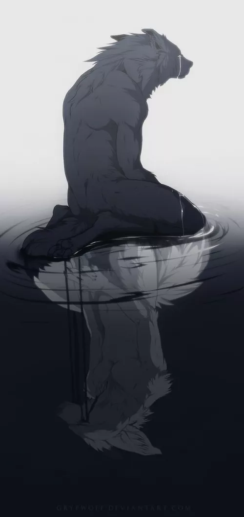 How I feel when others talk about furries and I can't budge in because I'm embarrassed(art by lupi e lupetti) by jace1459