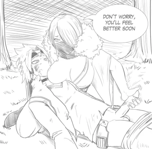 How I wish I could be with my boys when they're ill.. 🤤 Nurse them right back to health~ by MissSapphireMommy4u